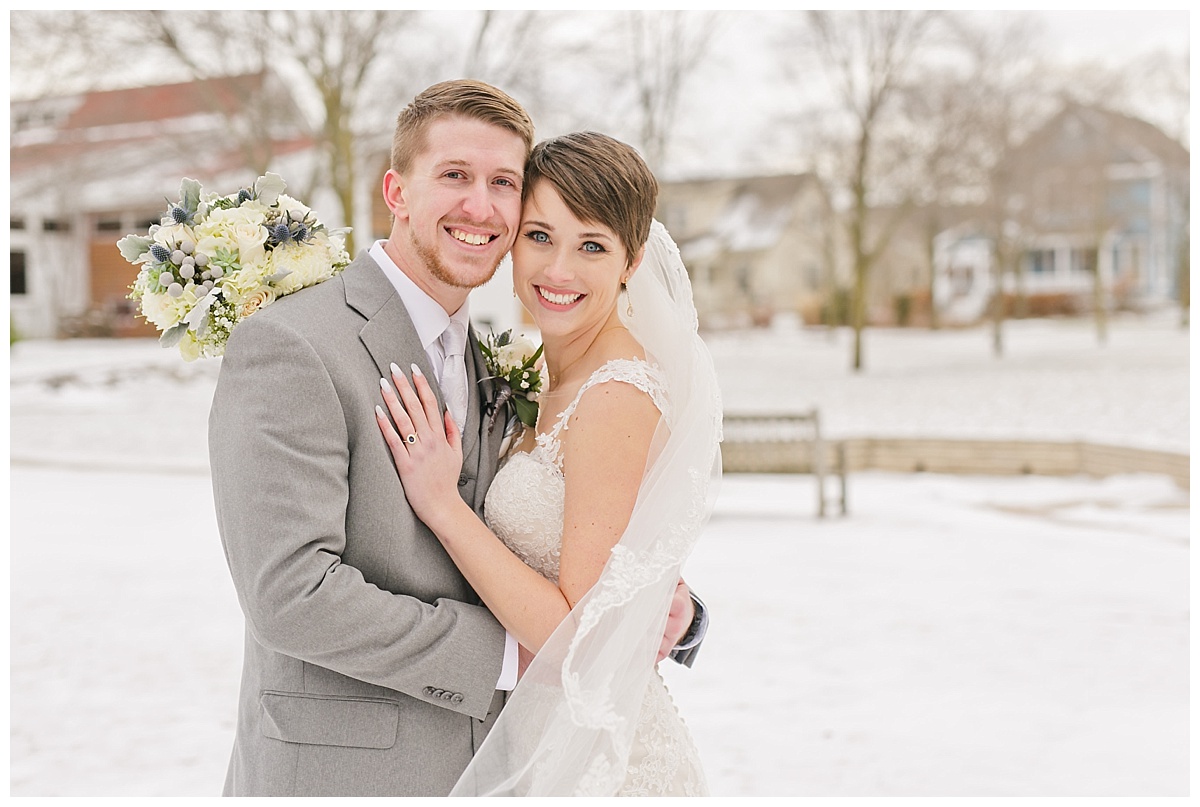 Courtney & Bryce ::: Bryon Colby Barn Winter Wedding | Blog